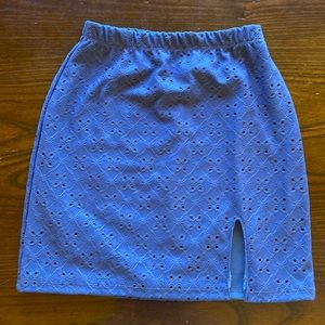 Navy blue tight skirt teens/kids (x-small) amazing condition